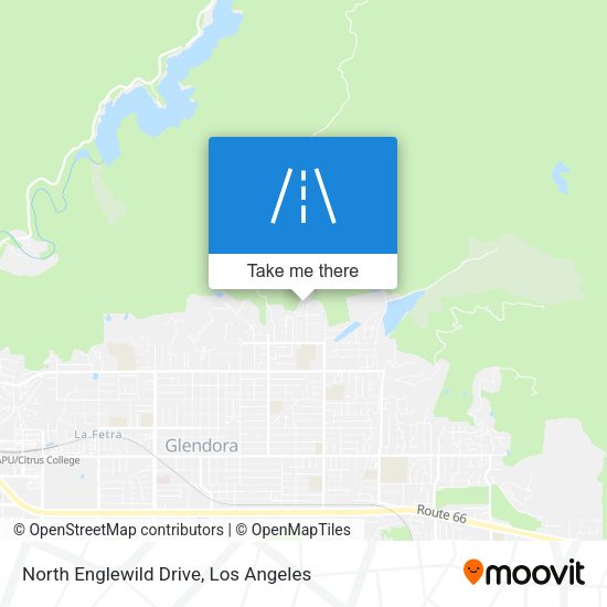 North Englewild Drive map