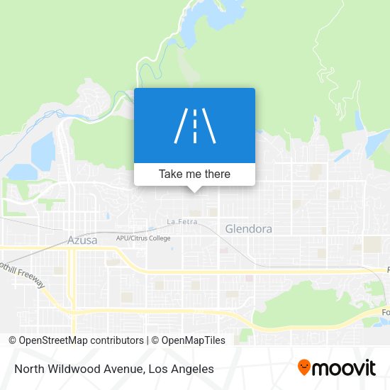 Mapa de North Wildwood Avenue