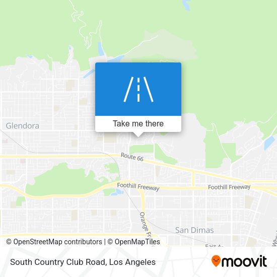 Mapa de South Country Club Road