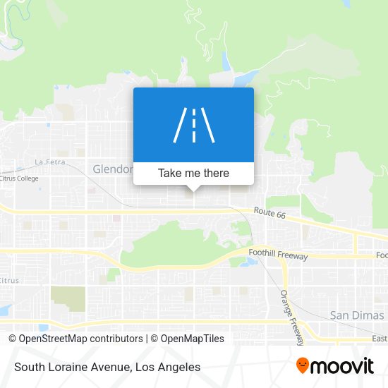 Mapa de South Loraine Avenue