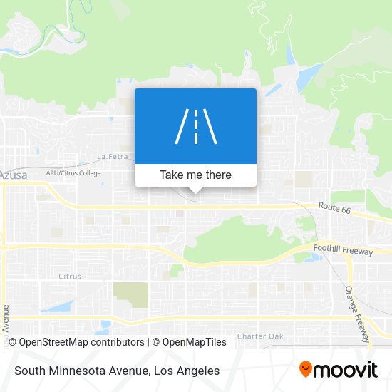 South Minnesota Avenue map