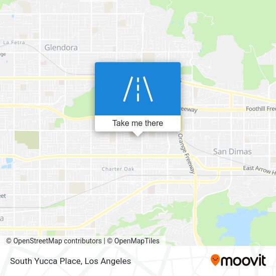 South Yucca Place map