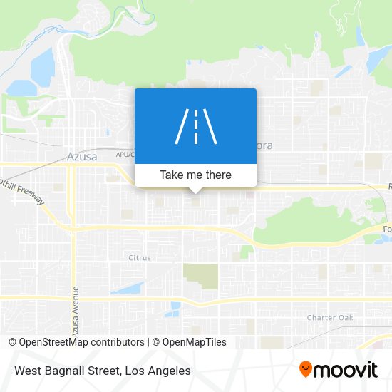 Mapa de West Bagnall Street