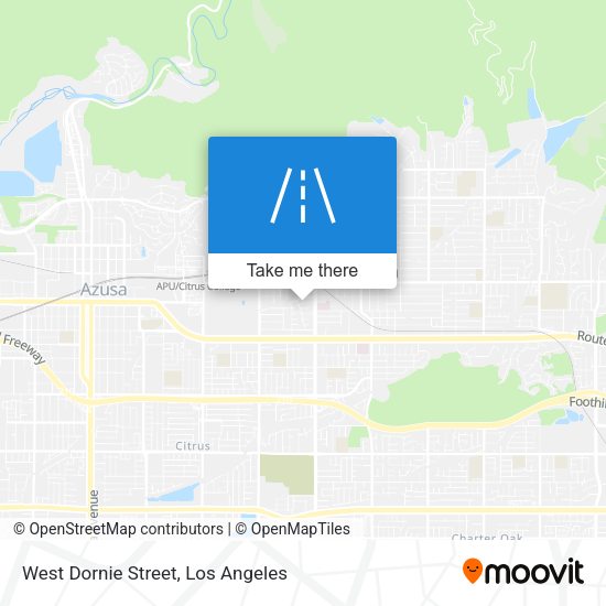 Mapa de West Dornie Street