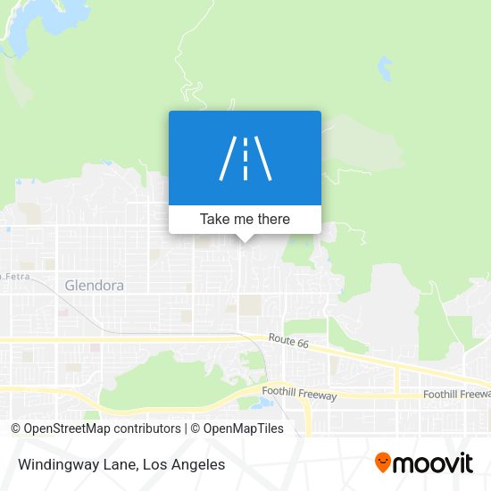 Mapa de Windingway Lane