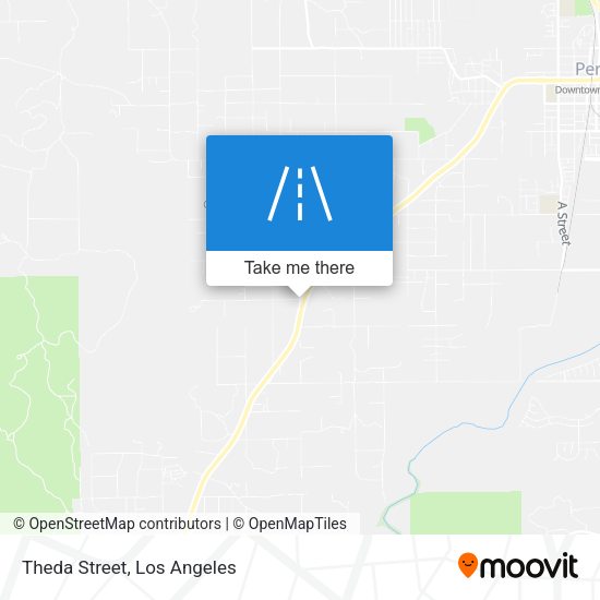 Mapa de Theda Street