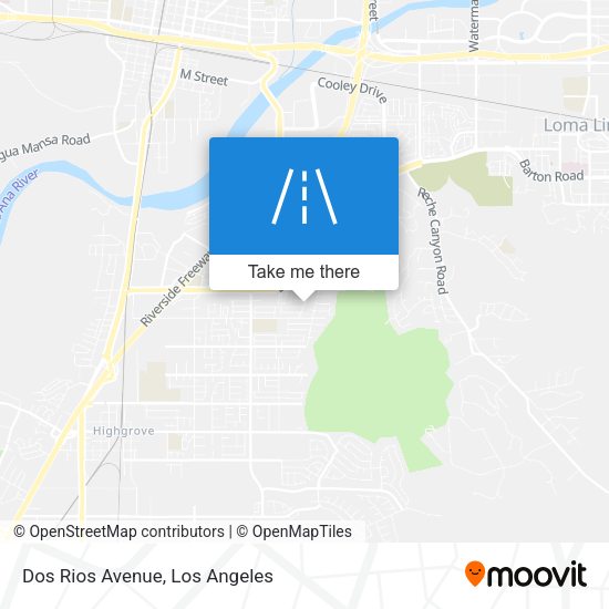 Mapa de Dos Rios Avenue