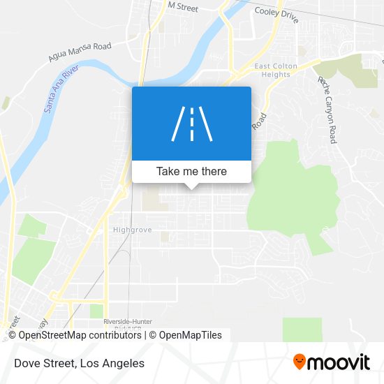 Mapa de Dove Street