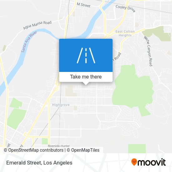 Mapa de Emerald Street