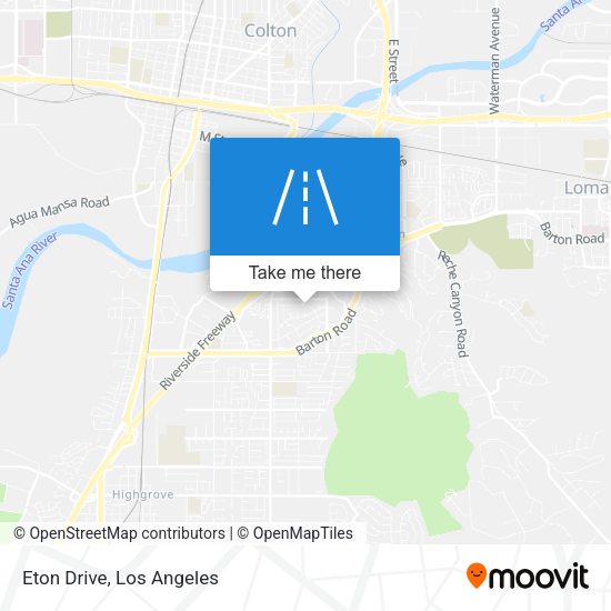 Mapa de Eton Drive