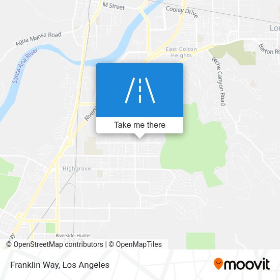 Mapa de Franklin Way