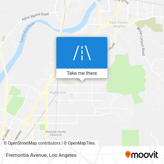 Mapa de Fremontia Avenue