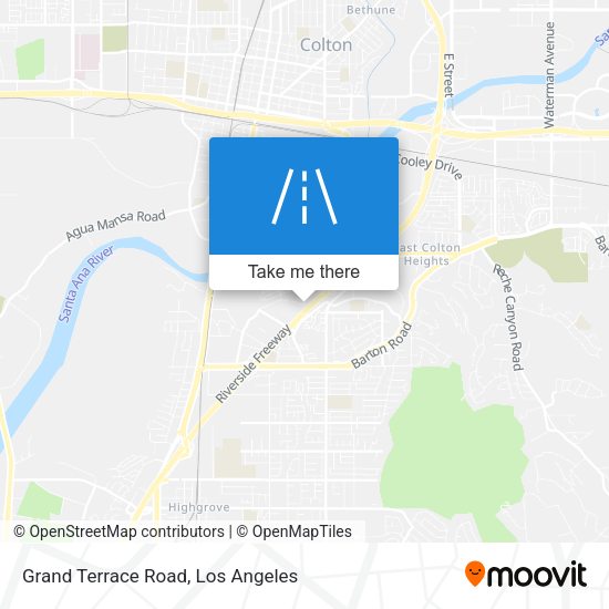 Mapa de Grand Terrace Road