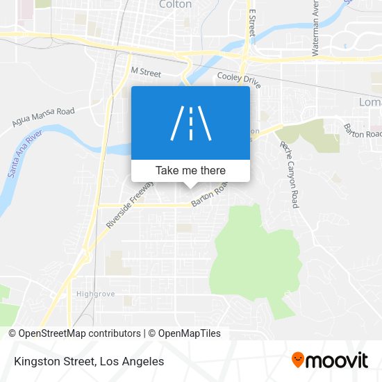 Mapa de Kingston Street