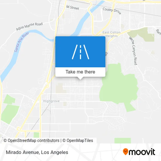 Mirado Avenue map