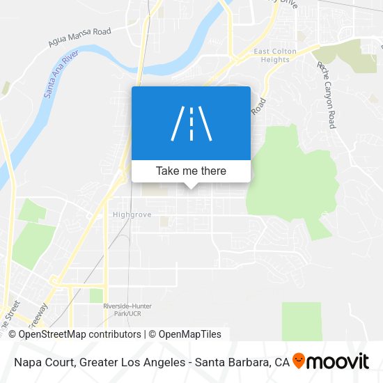 Mapa de Napa Court