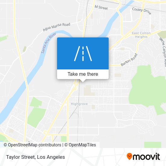 Mapa de Taylor Street