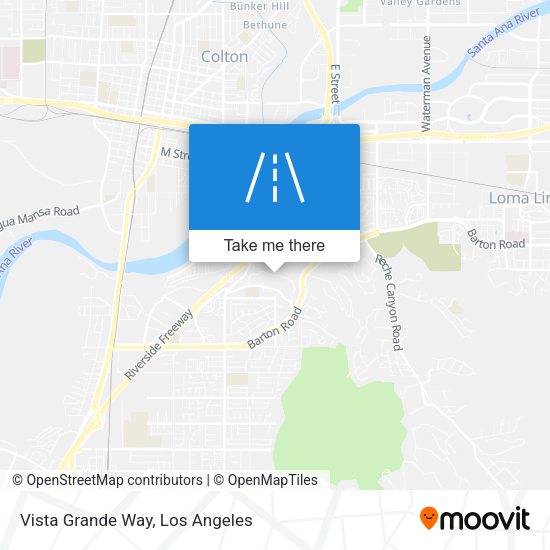 Vista Grande Way map