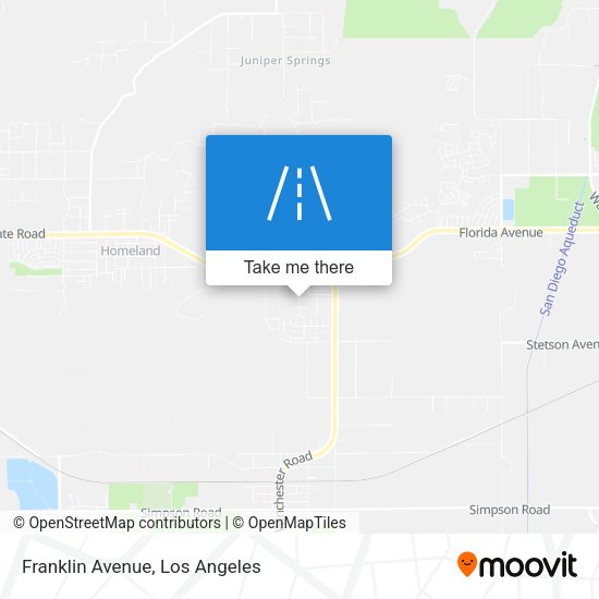 Mapa de Franklin Avenue