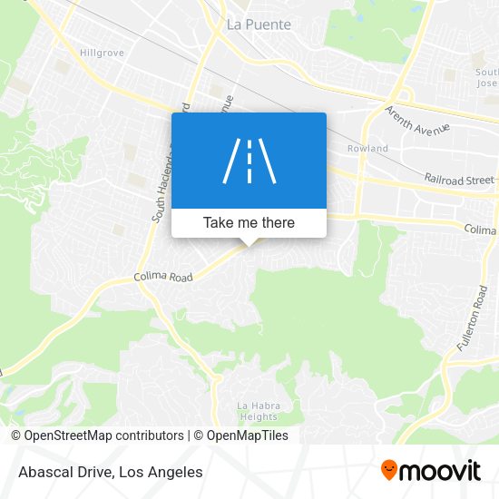Mapa de Abascal Drive
