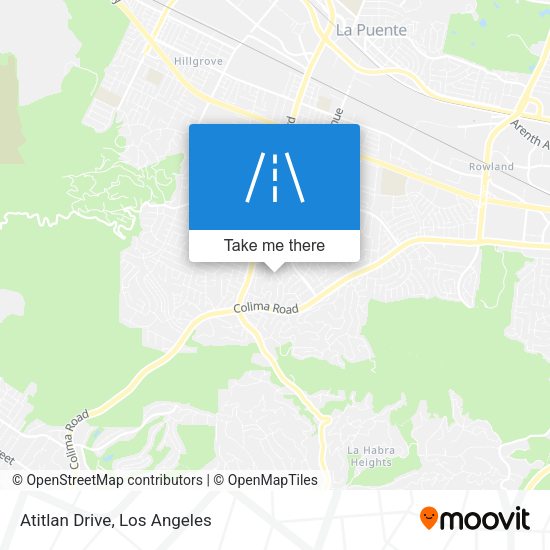 Mapa de Atitlan Drive