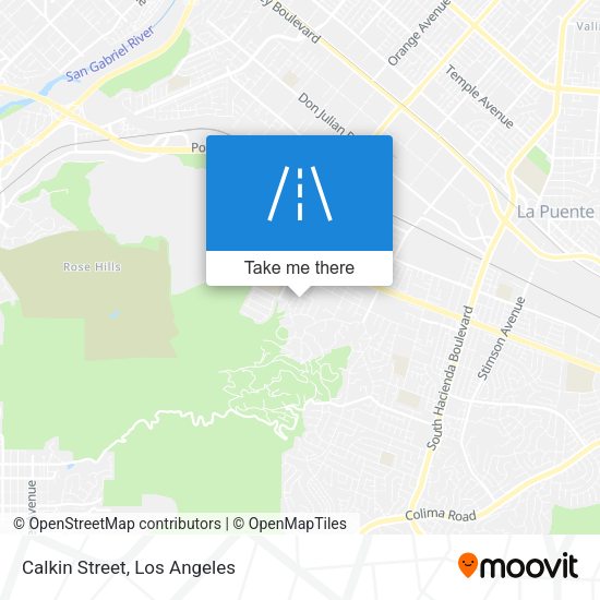 Mapa de Calkin Street
