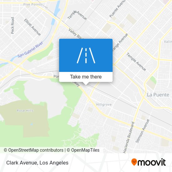 Clark Avenue map