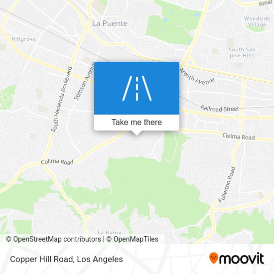 Mapa de Copper Hill Road