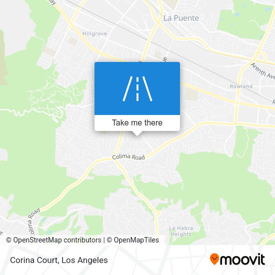 Mapa de Corina Court