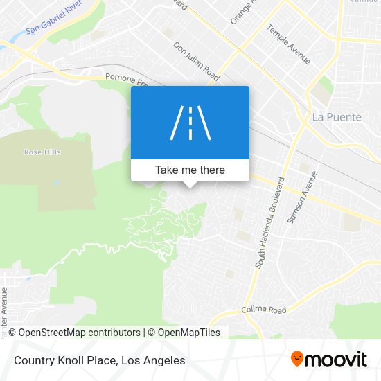 Country Knoll Place map