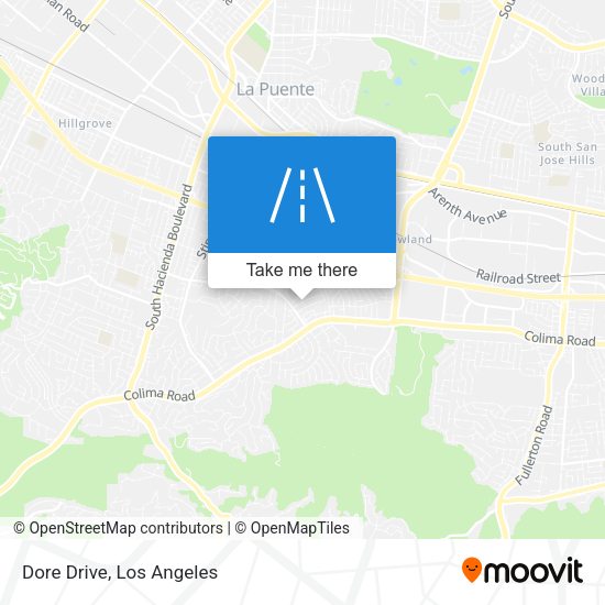 Dore Drive map