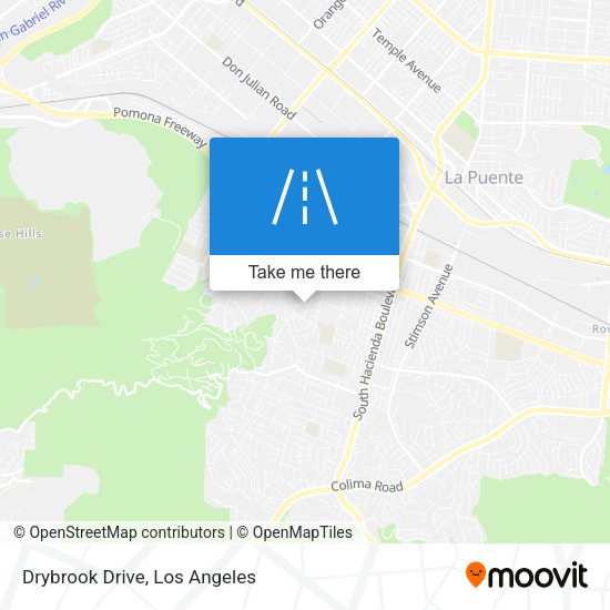 Drybrook Drive map