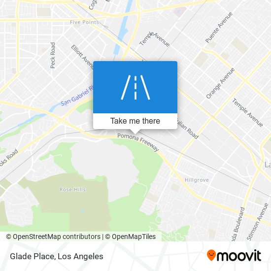 Mapa de Glade Place