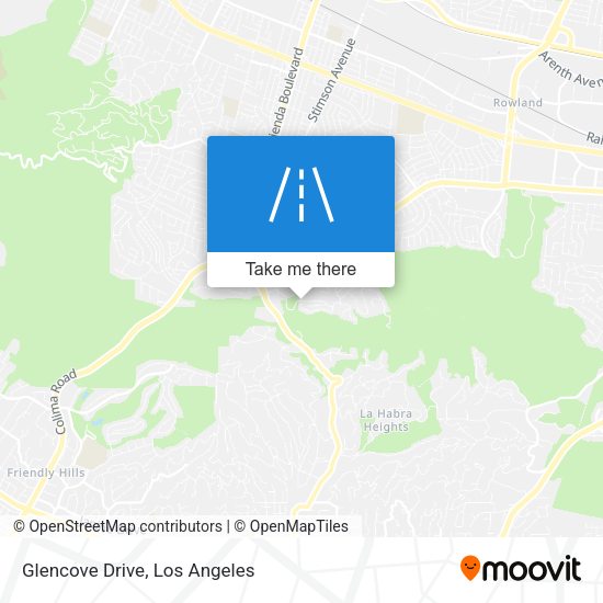 Mapa de Glencove Drive