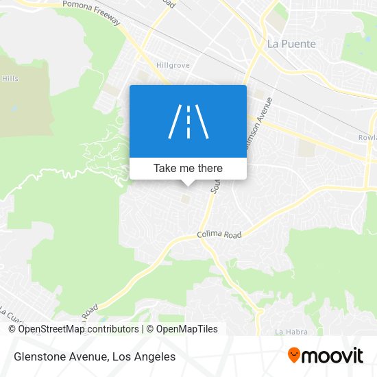 Glenstone Avenue map