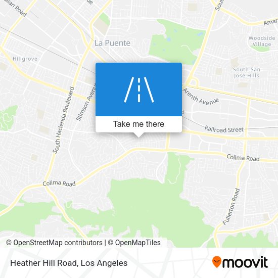 Mapa de Heather Hill Road