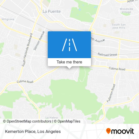 Mapa de Kemerton Place