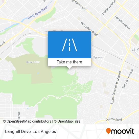 Mapa de Langhill Drive