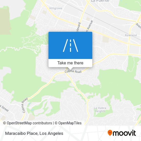 Maracaibo Place map