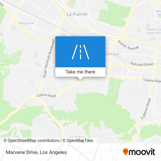 Mapa de Marvene Drive