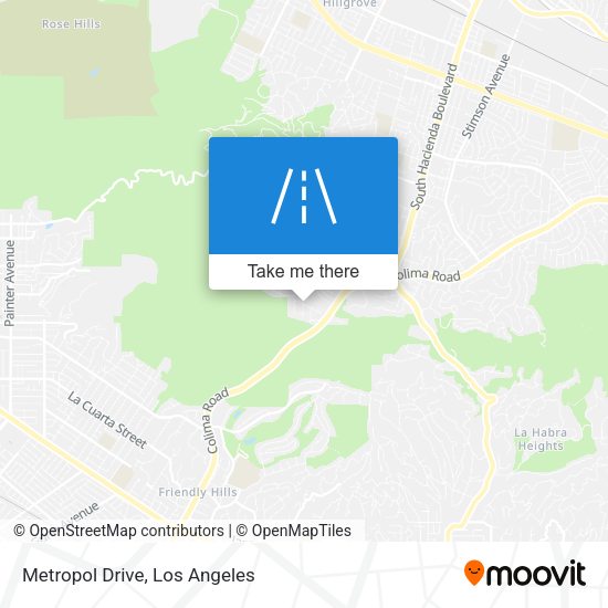 Mapa de Metropol Drive