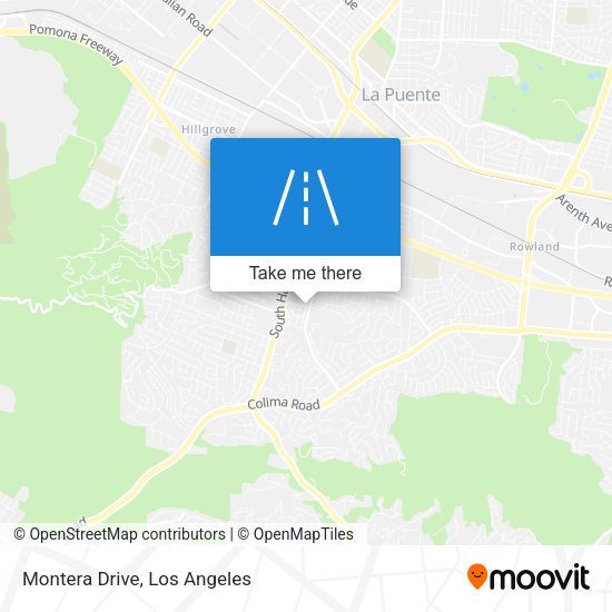 Mapa de Montera Drive