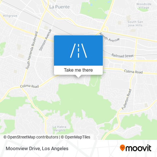 Mapa de Moonview Drive