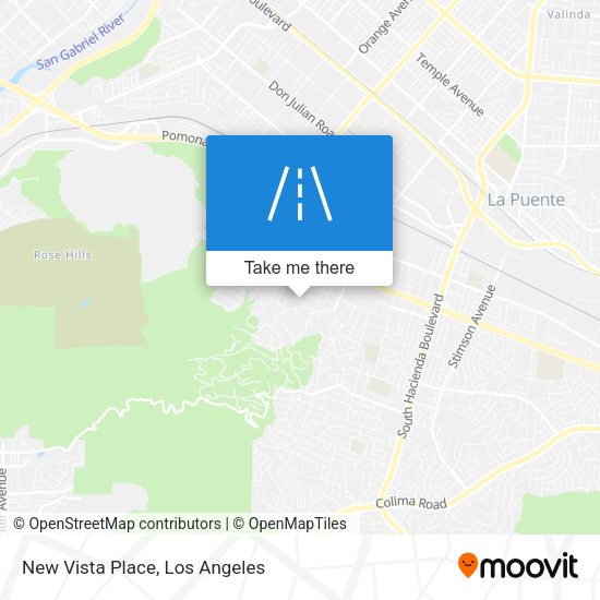 Mapa de New Vista Place