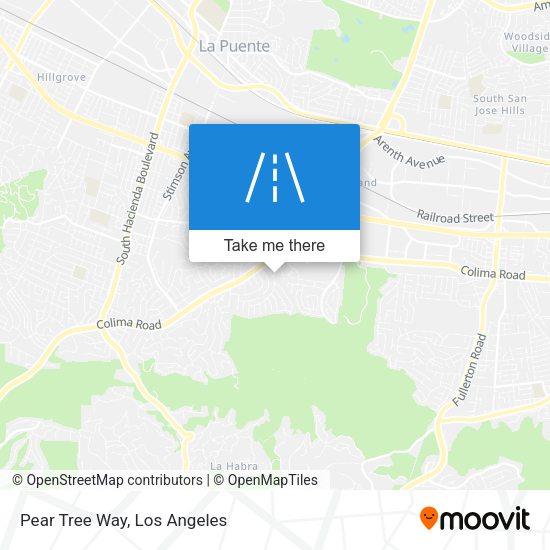 Mapa de Pear Tree Way