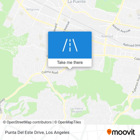Mapa de Punta Del Este Drive