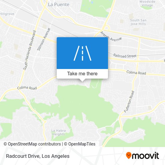 Mapa de Radcourt Drive