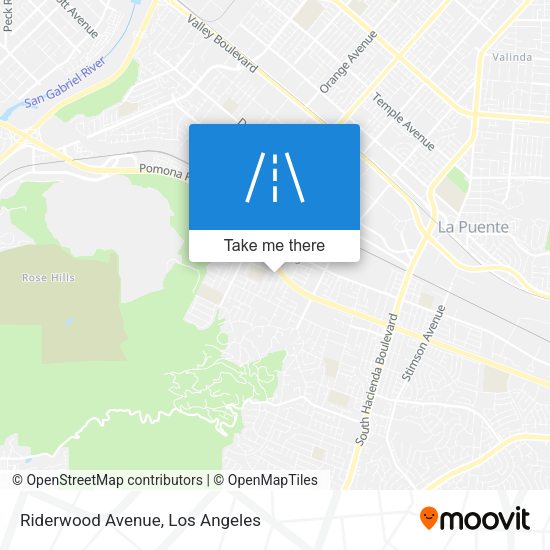 Riderwood Avenue map