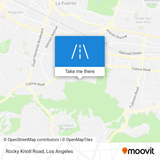 Rocky Knoll Road map