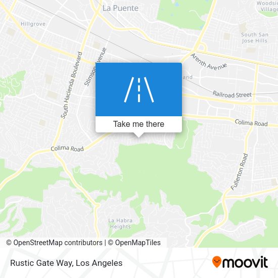 Mapa de Rustic Gate Way